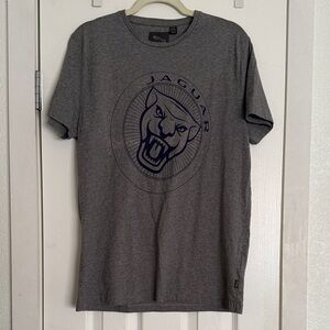 Jaguar Gray Graphic Men's T-Shirt